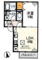 【間取り】 | K-UCHIDA | ネット無料。K-UCHIDAの間取りです。