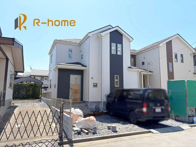 水戸市双葉台1丁目　新築戸建て　B号棟の外観|ご予約を頂ければ、『平日』はもちろん『早朝』や『夜間』もご見学可能です♪お気軽にお申し付けください♪