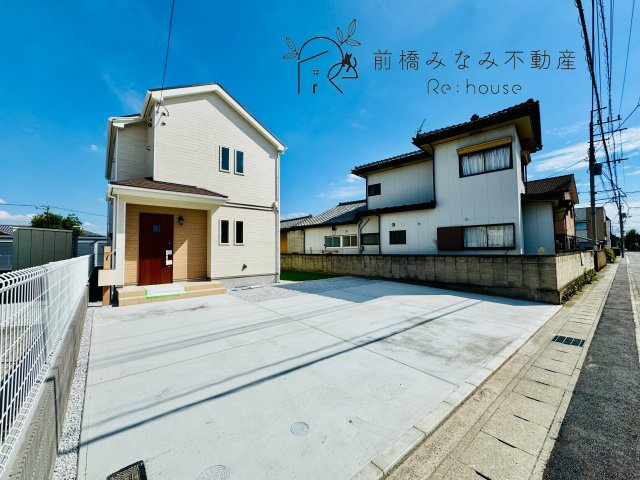前橋市石倉町三丁目　限定1棟　ハートフルタウン　新築建売の外観|落ち着いた雰囲気の外観です