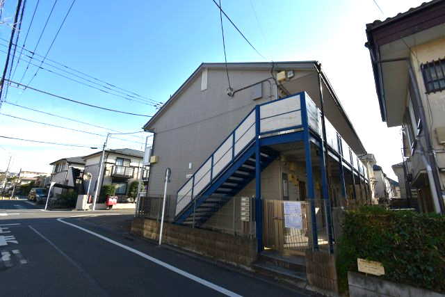 宮前4丁目・売地・B区画の前面道路含む現地写真