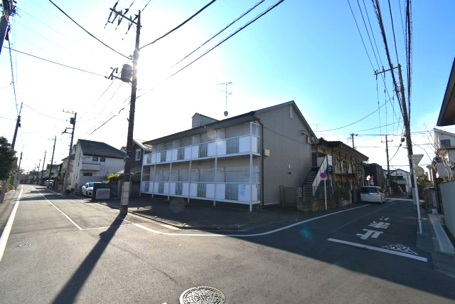 宮前4丁目・売地・B区画の前面道路含む現地写真