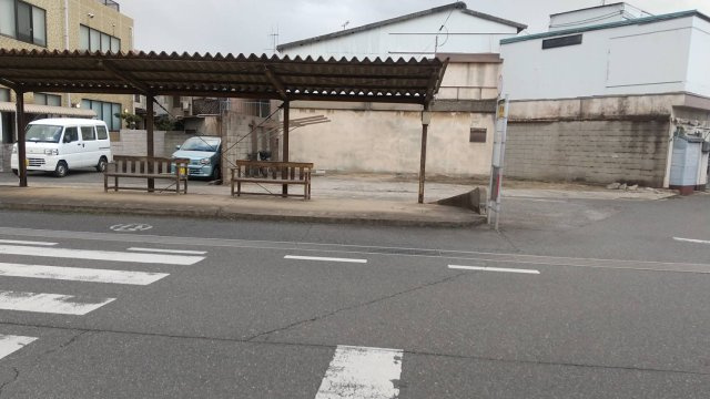 水呑町売地の前面道路含む現地写真
