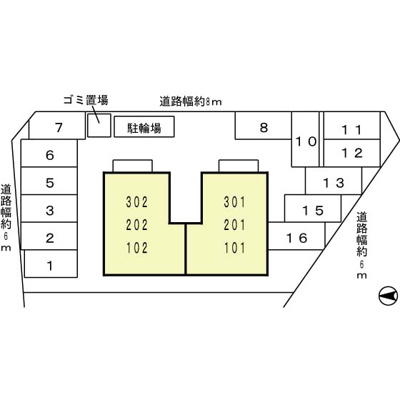 【区画図】 | グレース寿