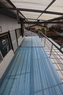 【バルコニー】 | 河内長野市北青葉台貸家