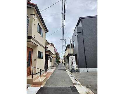 広島市南区宇品御幸５丁目の前面道路含む現地写真