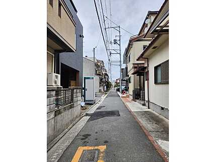 広島市南区宇品御幸５丁目の前面道路含む現地写真