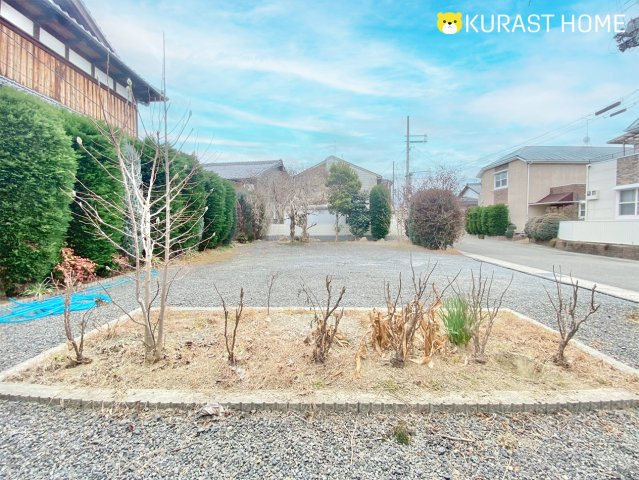 京都市伏見区羽束師古川町　新築戸建の前面道路含む現地写真