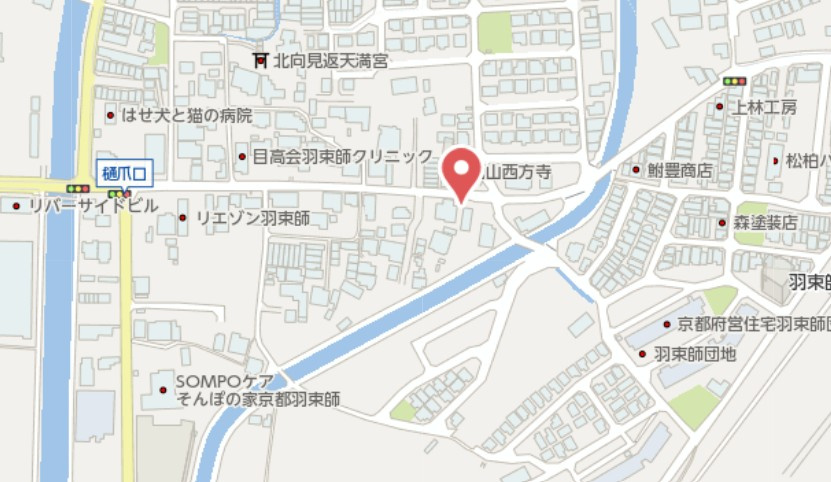 京都市伏見区羽束師古川町　新築戸建の地図