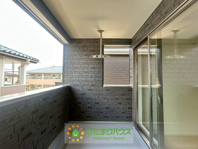 加須市南町第3　新築一戸建て　02　クレイドルガーデンのバルコニー