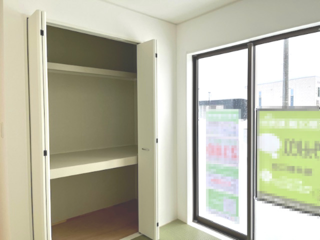 越前市平出新築戸建1号棟の収納