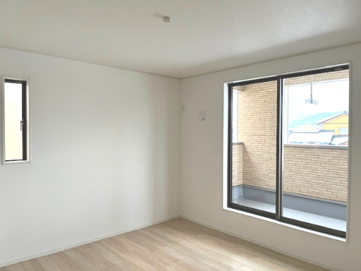 越前市平出新築戸建1号棟の洋室