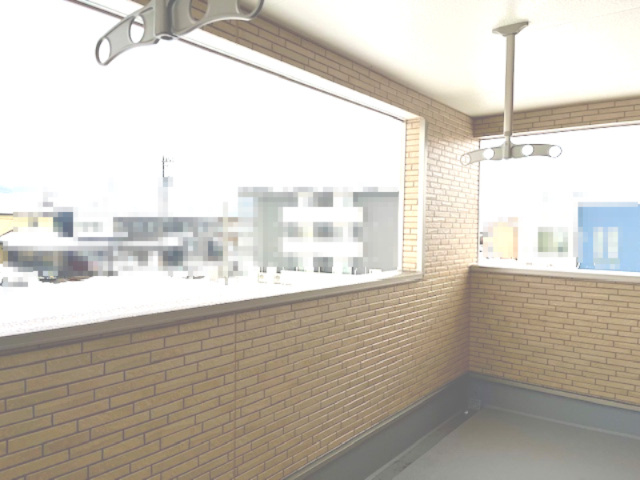 越前市平出新築戸建1号棟のバルコニー