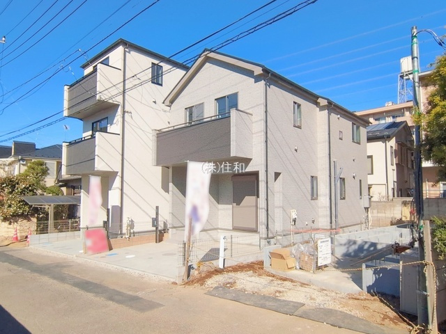 【新築分譲住宅】富士見市関沢2丁目　の前面道路含む現地写真