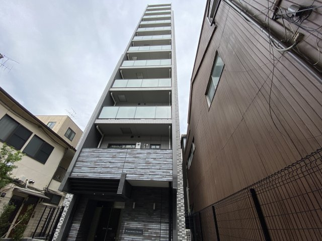 Augusta Residence 新小岩の外観|落ち着いた雰囲気の外観です