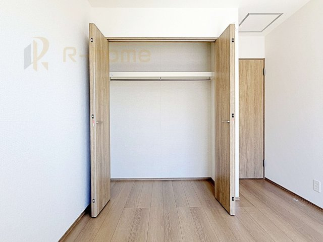 水戸市堀町　新築戸建て　A号棟の収納|2階は全居室収納スペースを設置！
充分な容量で居住空間もスッキリ♪