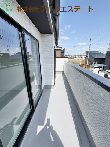加古郡稲美町中村　　新築戸建のバルコニー