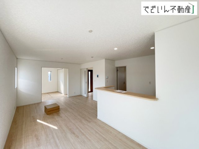 【居間・リビング】 | CRADLE GARDEN本庄市下野堂第6　新築住宅 | ≪3号棟≫
現地(2026年7月撮影)