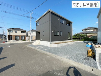 【外観】 | CRADLE GARDEN本庄市下野堂第6　新築住宅 | ≪3号棟≫
現地(2026年7月撮影)