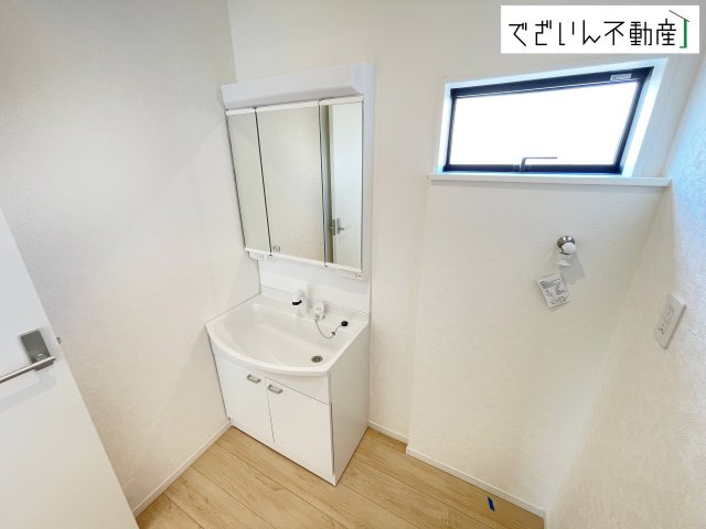 【独立洗面台】 | CRADLE GARDEN本庄市下野堂第6　新築住宅 | ≪3号棟≫
現地(2026年7月撮影)