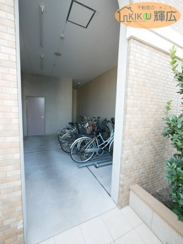デュオプレステージ姫路マークスフォート　9階の駐輪場