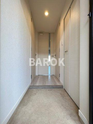 福岡市東区千早４丁目の賃貸マンションのエントランス