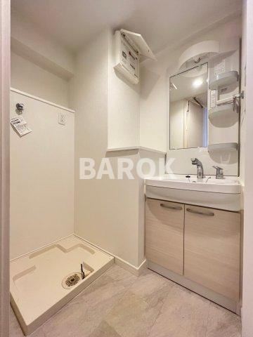 福岡市東区千早４丁目の賃貸マンションの洗面所