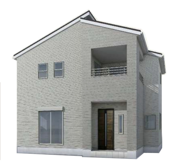 【外観パース】 | 北本市石戸4丁目　Livele Garden.S　新築戸建　全1棟　1号棟 | 1号棟