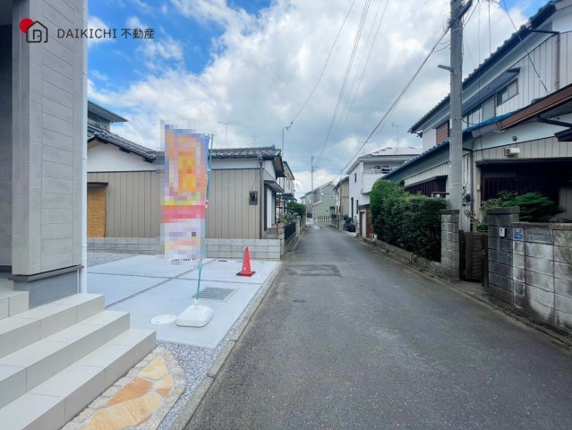 【前面道路含む現地写真】 | 北本市石戸4丁目　Livele Garden.S　新築戸建　全1棟　1号棟