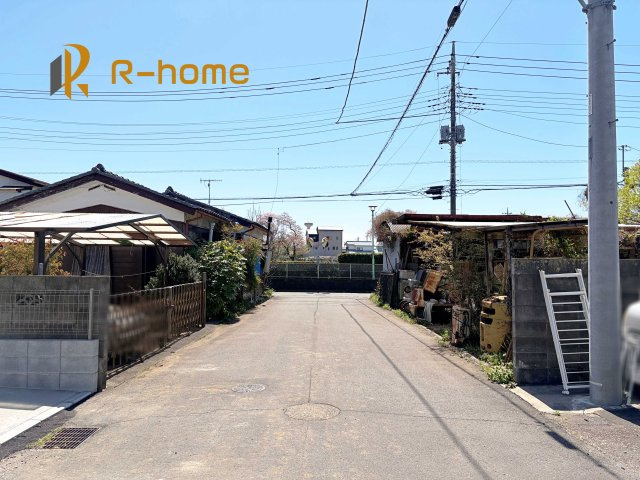 水戸市堀町　新築戸建て　B号棟の前面道路含む現地写真|堂々！建物完成♪実際のお部屋をご見学可能です♪
ご見学が一番の資料！お気軽にお問い合わせ下さい♪