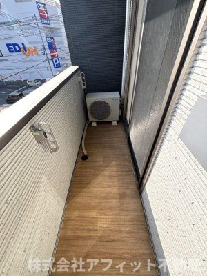 【バルコニー】 | 月光福山中央弐番館 | 南向き