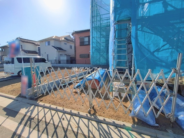 所沢市上安松・全8棟　新築一戸建　6号棟　の駐車場|2026年1月30日撮影