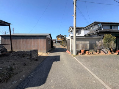 【前面道路含む現地写真】 | 杉戸町堤根中古戸建