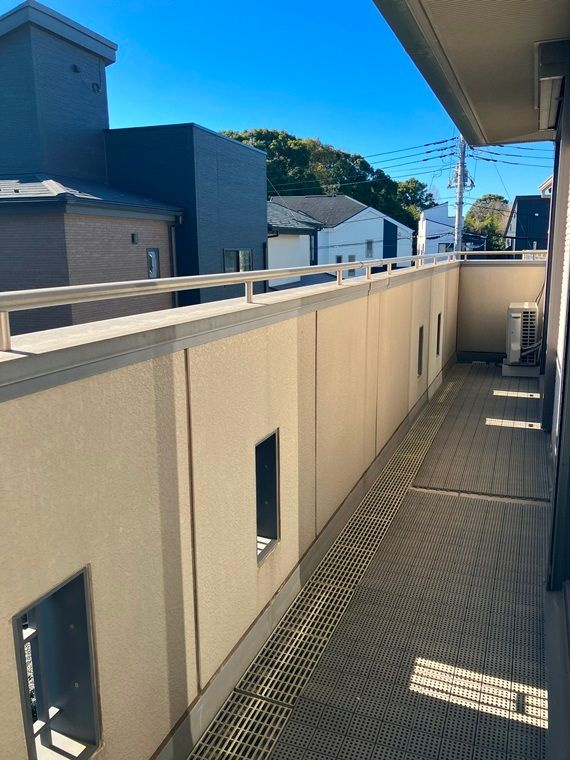 中山戸建のバルコニー