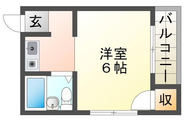平磯ビルの間取り