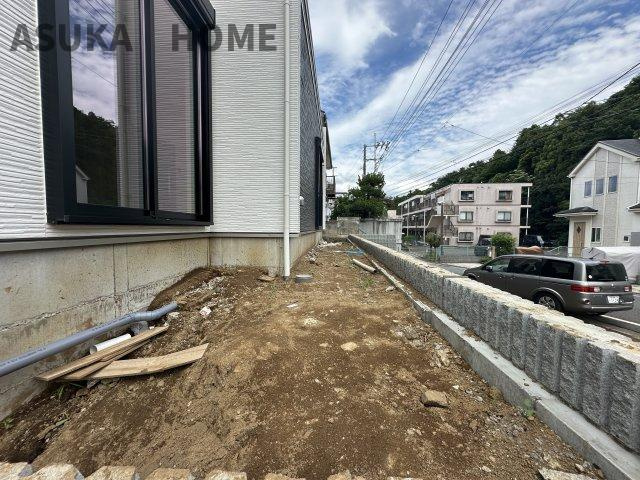 旭区今宿１丁目戸建ての庭|南側のお庭は陽当たりが良くガーデニングや家庭菜園に◎