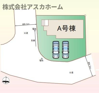 旭区今宿１丁目戸建てのその他|角地に立地♪南側にスペースがあるので、陽当たりも良好です♪