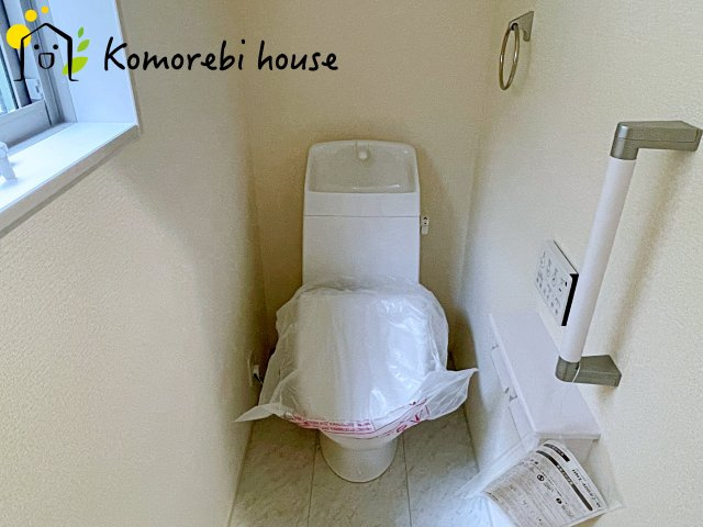 北本市石戸　新築一戸建て　リーブルガーデン　01のトイレ|ゆったりとした空間のトイレです