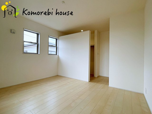 北本市石戸　新築一戸建て　リーブルガーデン　01の寝室|落ち着いた色調の寝室です