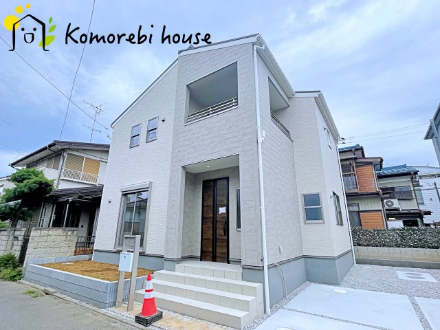 北本市石戸　新築一戸建て　リーブルガーデン　01の外観|おしゃれな外観です