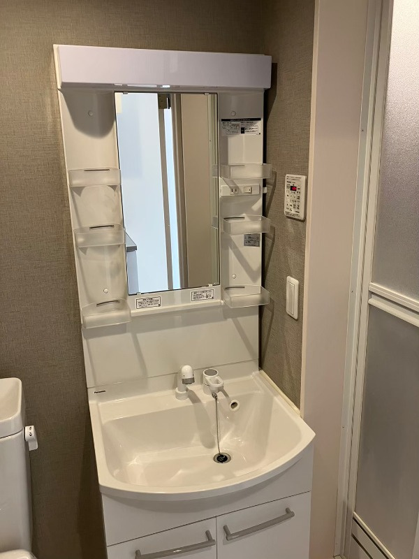 ルミエール新狭山の独立洗面台