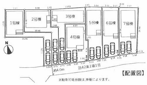 厚木市金田4期　新築戸建全7棟　3号棟の区画図