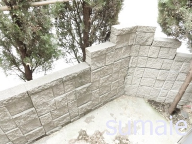 アンクレージュのバルコニー|専用テラス☆