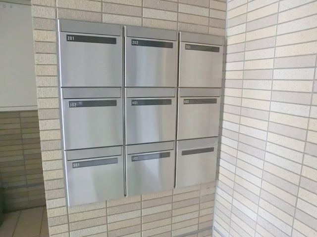 フェリーチェ・ユウのその他共用部分|プライバシーに配慮したメールボックス。