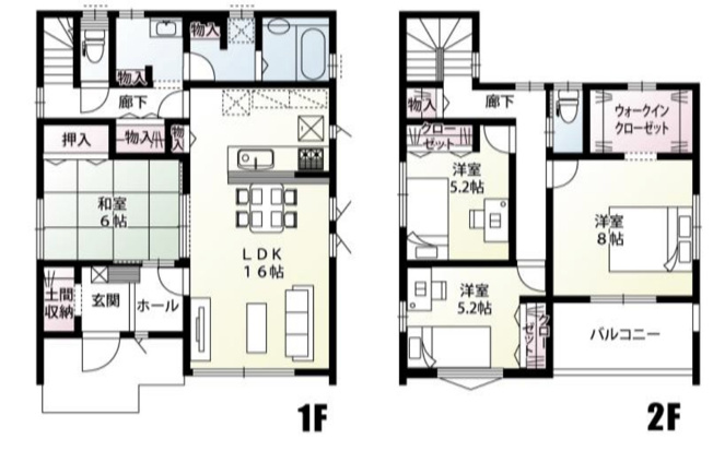 【間取り】 | 鴻巣市小松1丁目　新築戸建　全14棟　11号棟