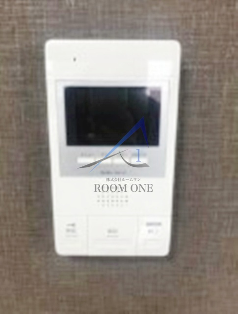 プレーマ南千住のセキュリティ|モニター付きインターホンです。