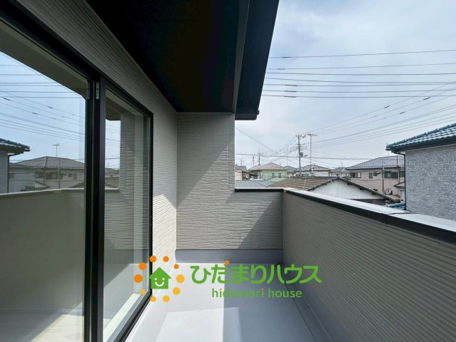 久喜市鷲宮8期　新築一戸建て　リガーレのバルコニー