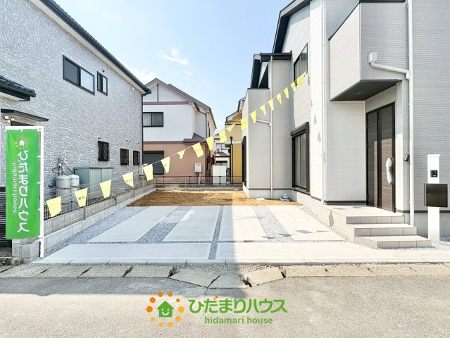 久喜市鷲宮8期　新築一戸建て　リガーレの駐車場