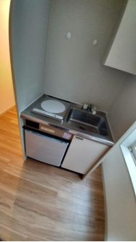 ファサードクロスのキッチン