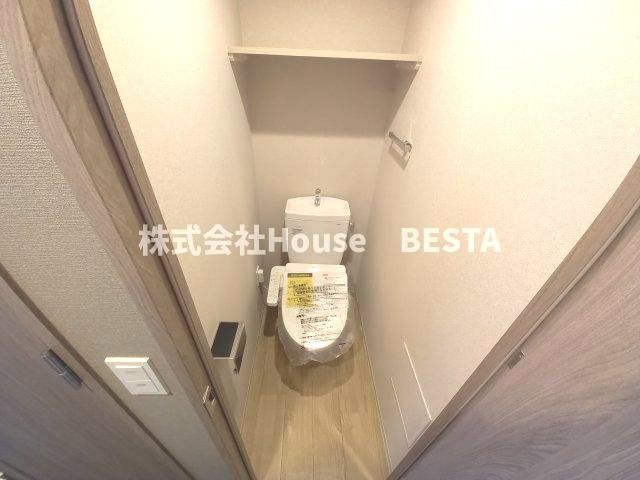 レジュールアッシュ神戸湊川公園のトイレ