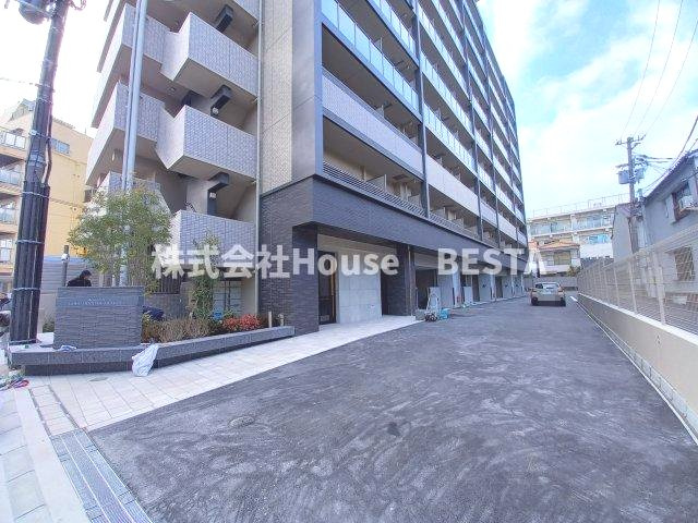 レジュールアッシュ神戸湊川公園の外観パース